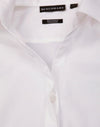 Ladies Dobby Striped Taped 3/4 Sleeve Shirt [53-M8110Q]