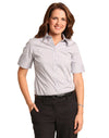 Womens Ticking Stripe S/S Shirt [53-M8200S]