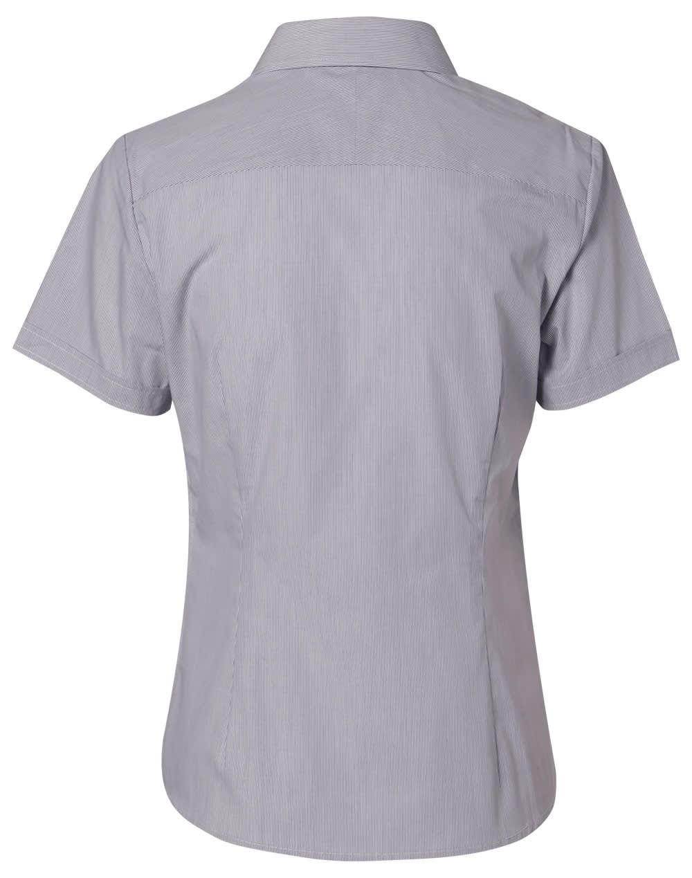 Womens Fine Stripe S/S Shirt [53-M8211]