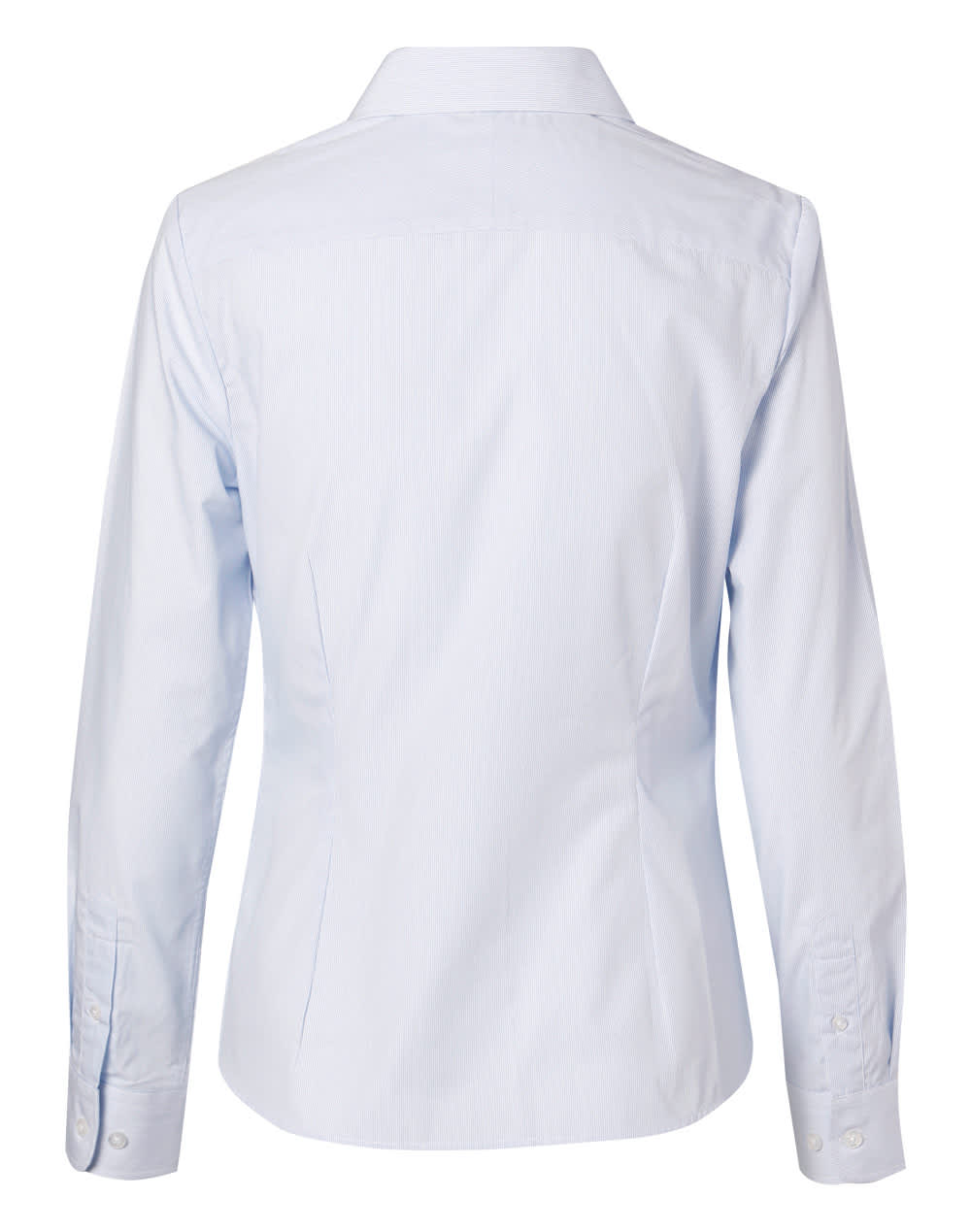 Womens Fine Stripe Long Sleeve Shirt [53-M8212]