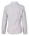Womens Fine Stripe Long Sleeve Shirt [53-M8212]