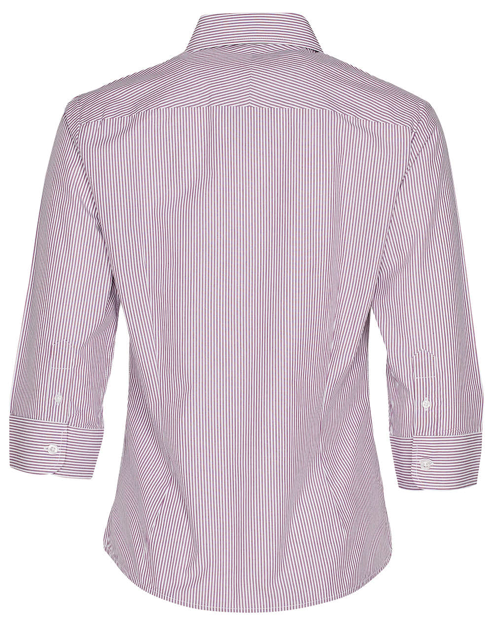 Womens Balance Stripe 3/4 Sleeve Shirt [53-M8233]