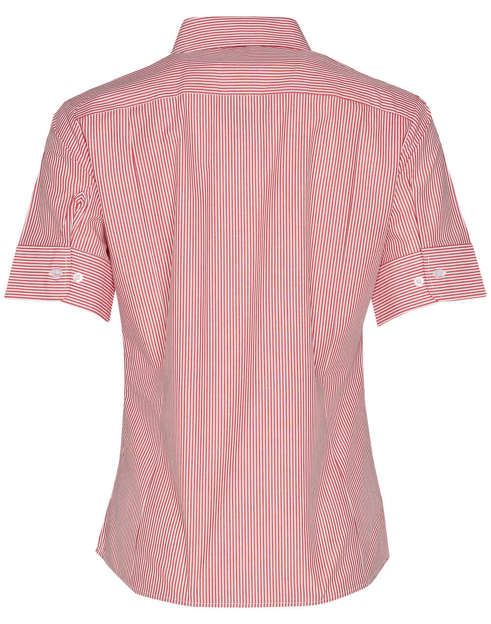 Womens Balance Stripe Short Sleeve Shirt [53-M8234]