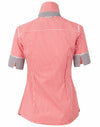 Womens Gingham Check S/S Shirt [53-M8330S]