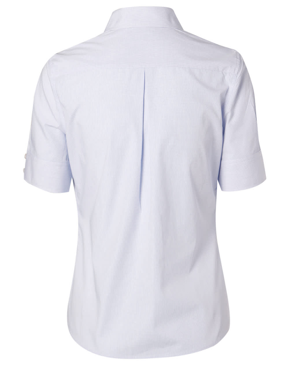 Womens Mini Check S/S Shirt [53-M8360S]