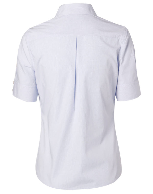 Womens Mini Check S/S Shirt [53-M8360S]