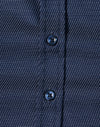 Ladies Pin Dot Stretch L/S Shirt [53-M8400L]