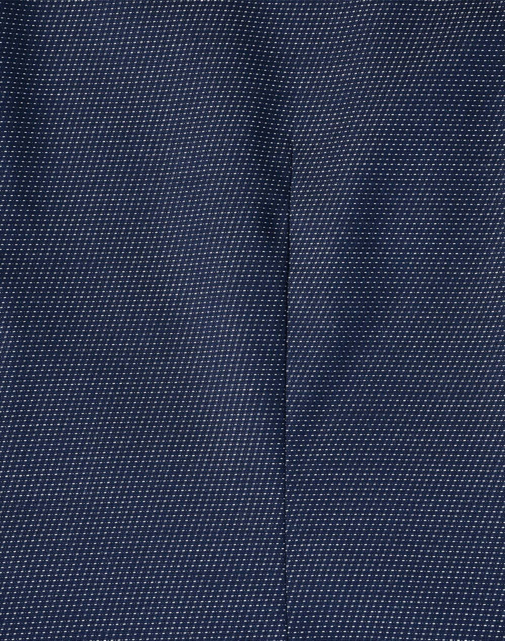 Ladies Pin Dot Stretch L/S Shirt [53-M8400L]