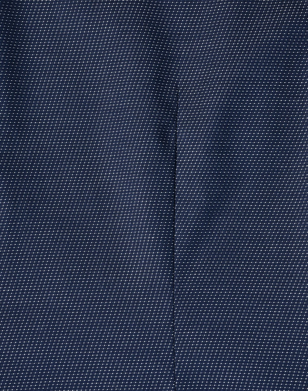 Ladies Pin Dot Stretch L/S Shirt [53-M8400L]