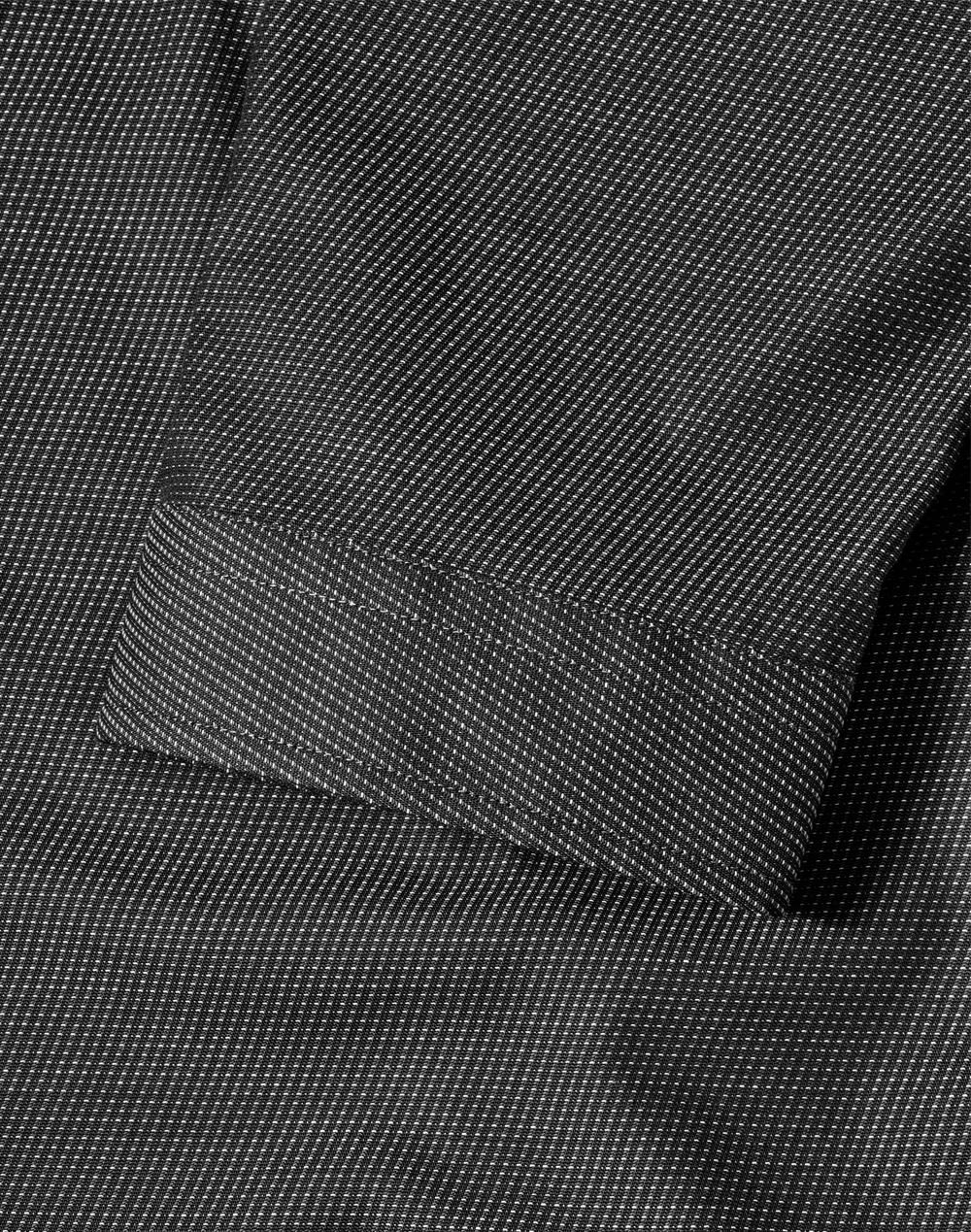 Ladies Pin Dot Stretch 3/4 Sleeve Shirt [53-M8400Q]