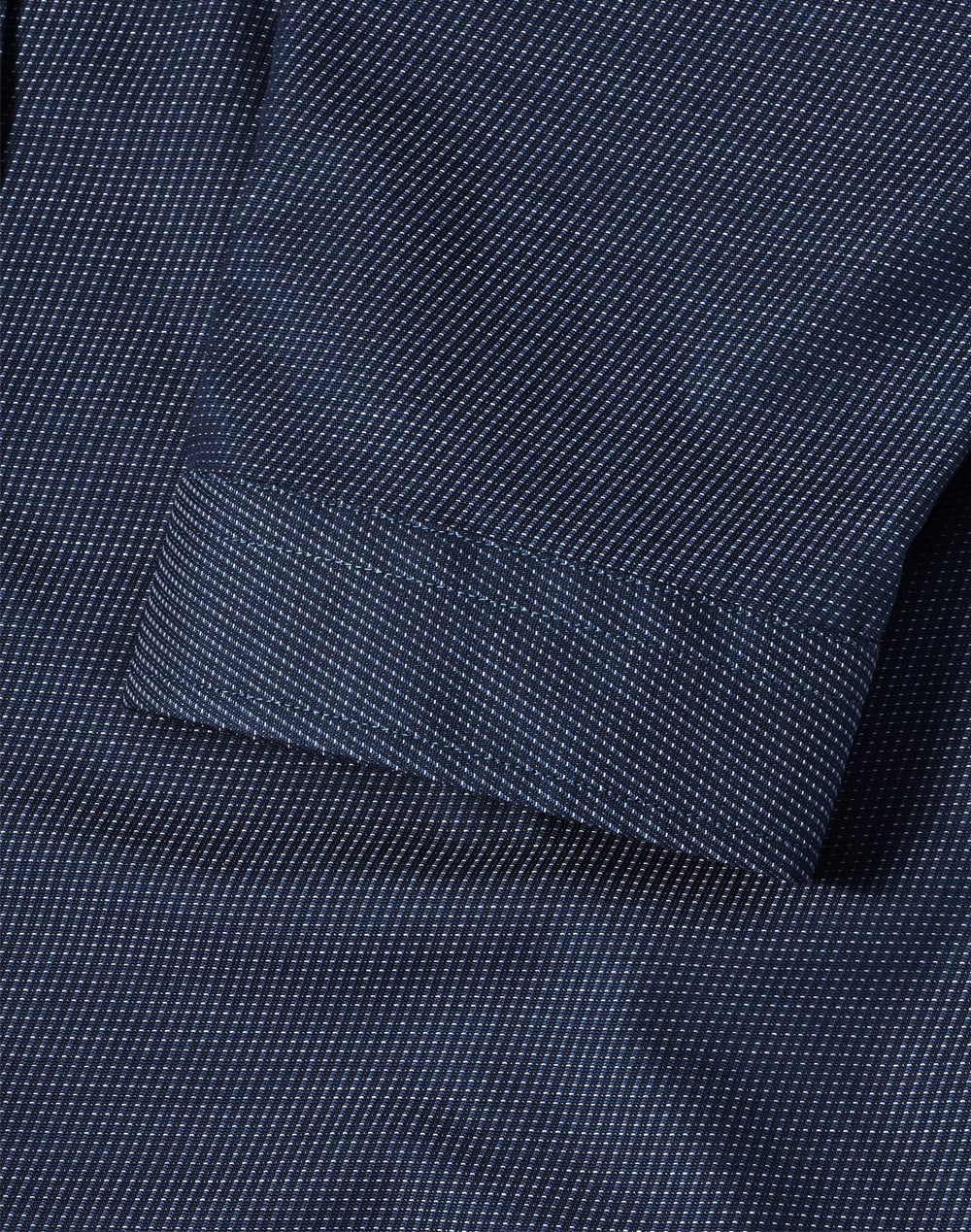 Ladies Pin Dot Stretch 3/4 Sleeve Shirt [53-M8400Q]