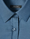 Ladies Pin Dot Stretch 3/4 Sleeve Shirt [53-M8400Q]