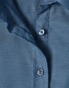Ladies Pin Dot Stretch 3/4 Sleeve Shirt [53-M8400Q]