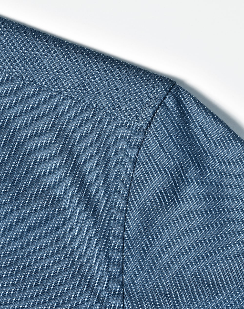 Ladies Pin Dot Stretch 3/4 Sleeve Shirt [53-M8400Q]