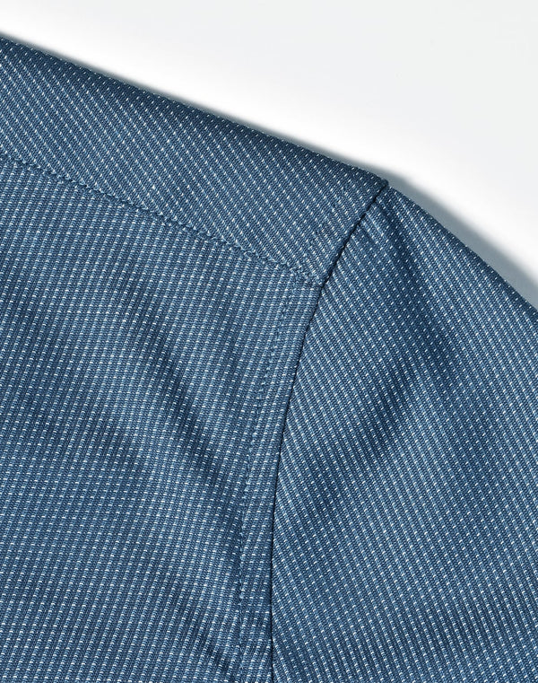 Ladies Pin Dot Stretch 3/4 Sleeve Shirt [53-M8400Q]
