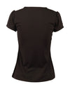 Womens Ruffle Front Blouse [53-M8820]