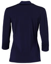 Ladies Mid Sleeve Shawline Knit Top [53-M8830]