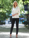 Ladies Mid Sleeve Shawline Knit Top [53-M8830]
