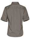 Womens Short Sleeve Military Shirt [53-M8911]