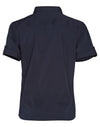 Womens Short Sleeve Military Shirt [53-M8911]