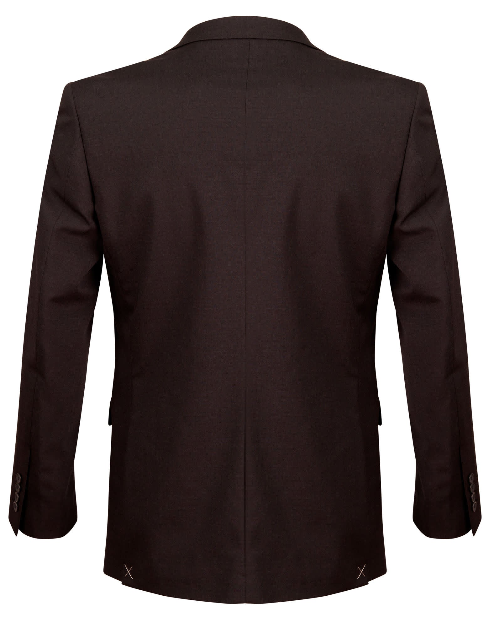 Mens Two Buttons Jacket in Wool Stretch [53-M9100]