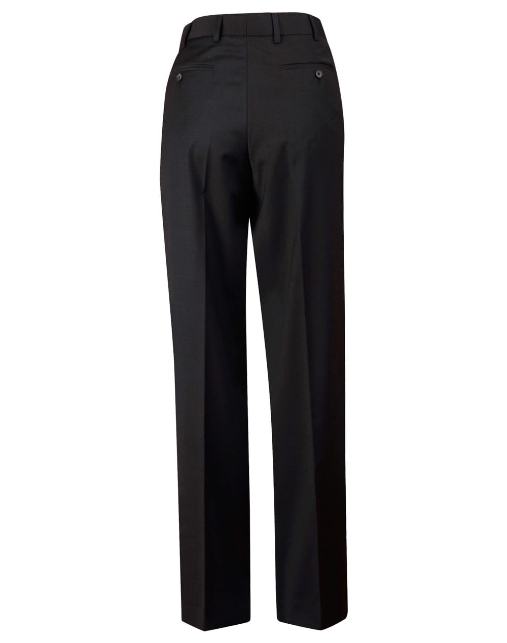 Mens Wool Blend Stretch Flexi Waist Pants [53-M9310]