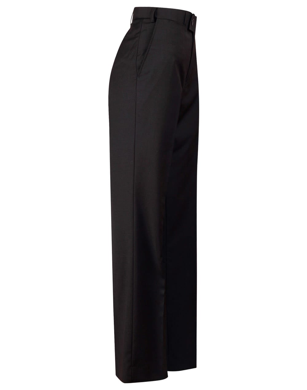 Mens Wool Blend Stretch Flexi Waist Pants [53-M9310]