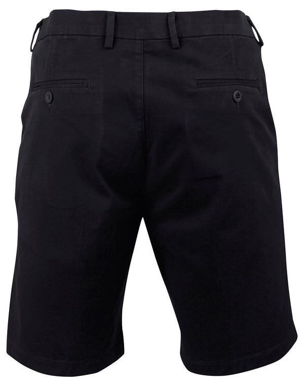 Mens Stretch Cotton Chino Shorts [53-M9381]