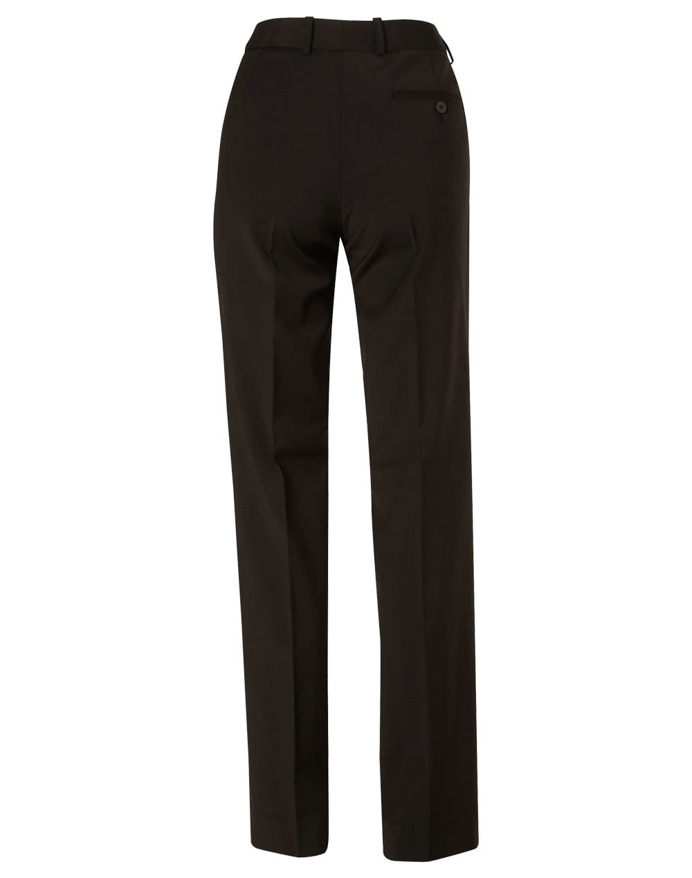 Womens Slim Leg Flexi Waist Pants in Wool Stretch [53-M9400]