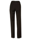 Womens Slim Leg Flexi Waist Pants in Wool Stretch [53-M9400]