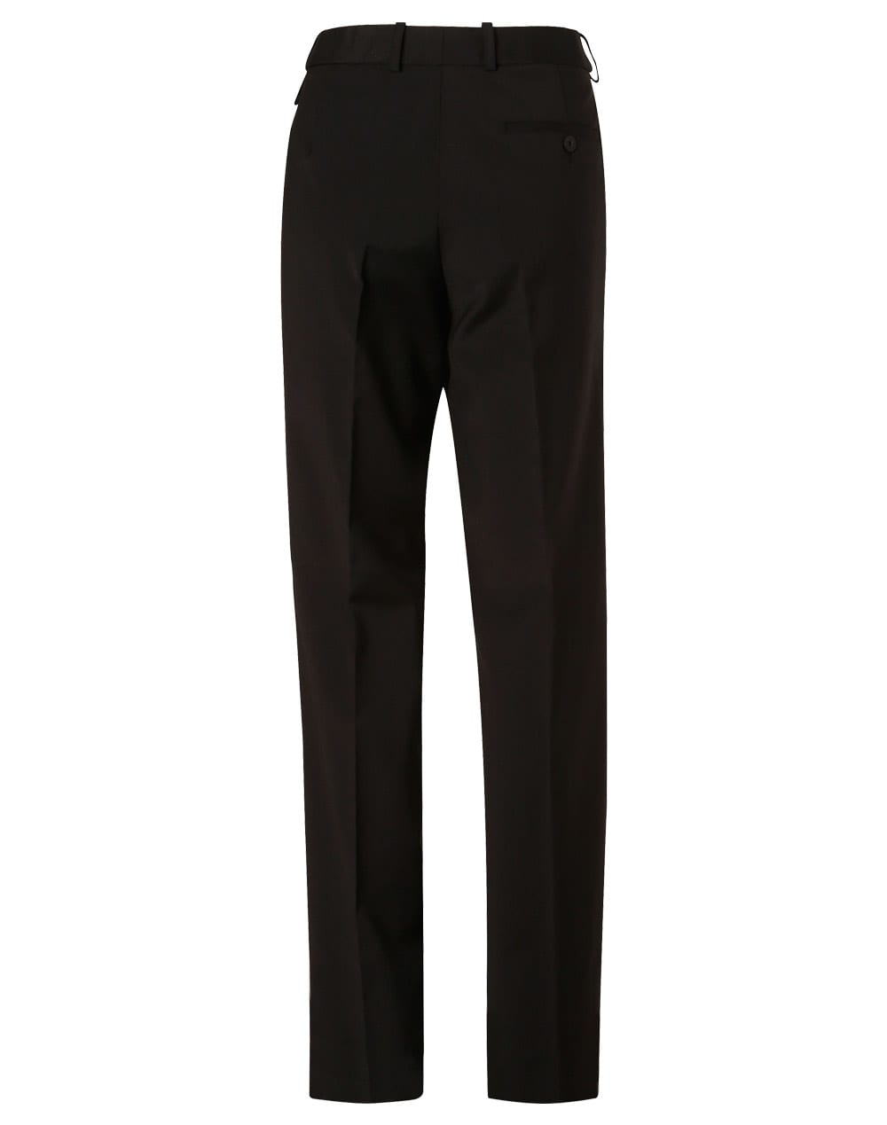Womens Slim Leg Flexi Waist Pants in Wool Stretch [53-M9400]