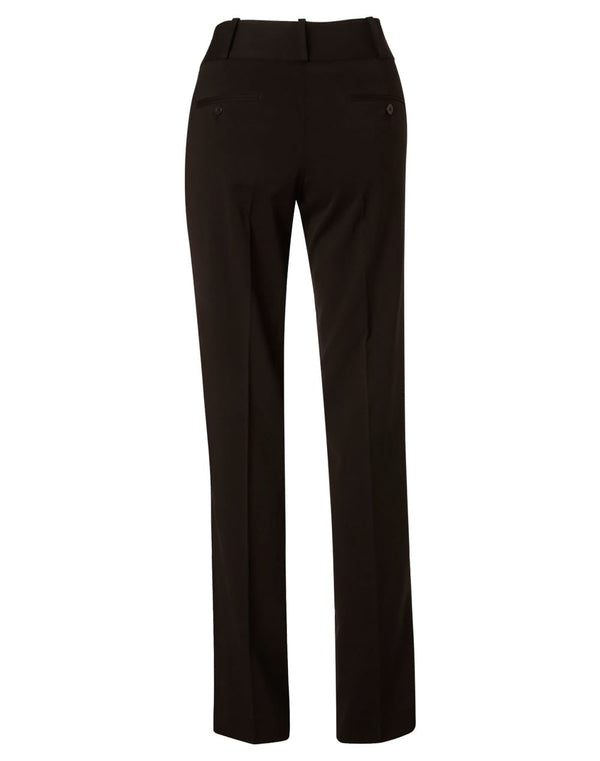 Womens Low Rise Pants in Poly/Viscose Stretch [53-M9420]