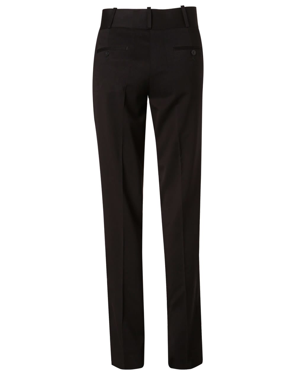 Womens Low Rise Pants in Poly/Viscose Stretch [53-M9420]