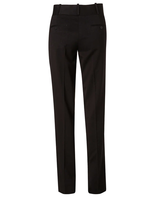 Womens Low Rise Pants in Poly/Viscose Stretch [53-M9420]