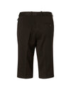 Womens Knee Length Flexi Waist Shorts in Poly/Viscose Stretch [53-M9441]