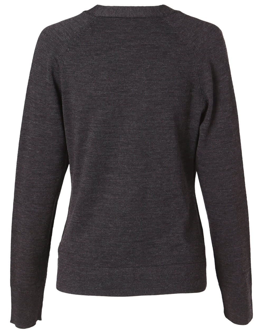 Womens 100 Merino Wool L/S Cardigan [53-M9602]