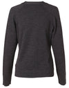 Womens 100 Merino Wool L/S Cardigan [53-M9602]