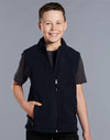 Kids bonded polar fleece vest [53-PF09K]