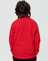 Kids 240gsm Poly/Cotton Pique L/S Polo [53-PS12K]