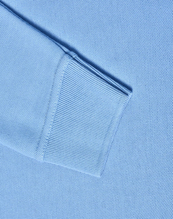 Kids 240gsm Poly/Cotton Pique L/S Polo [53-PS12K]