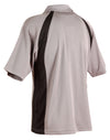 Mens CoolDry Micromesh Contrast Colour Polo [53-PS30]