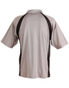 Mens CoolDry Micromesh Contrast Colour Polo [53-PS30]