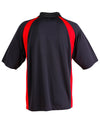 Mens CoolDry Micromesh Contrast Colour Polo [53-PS30]