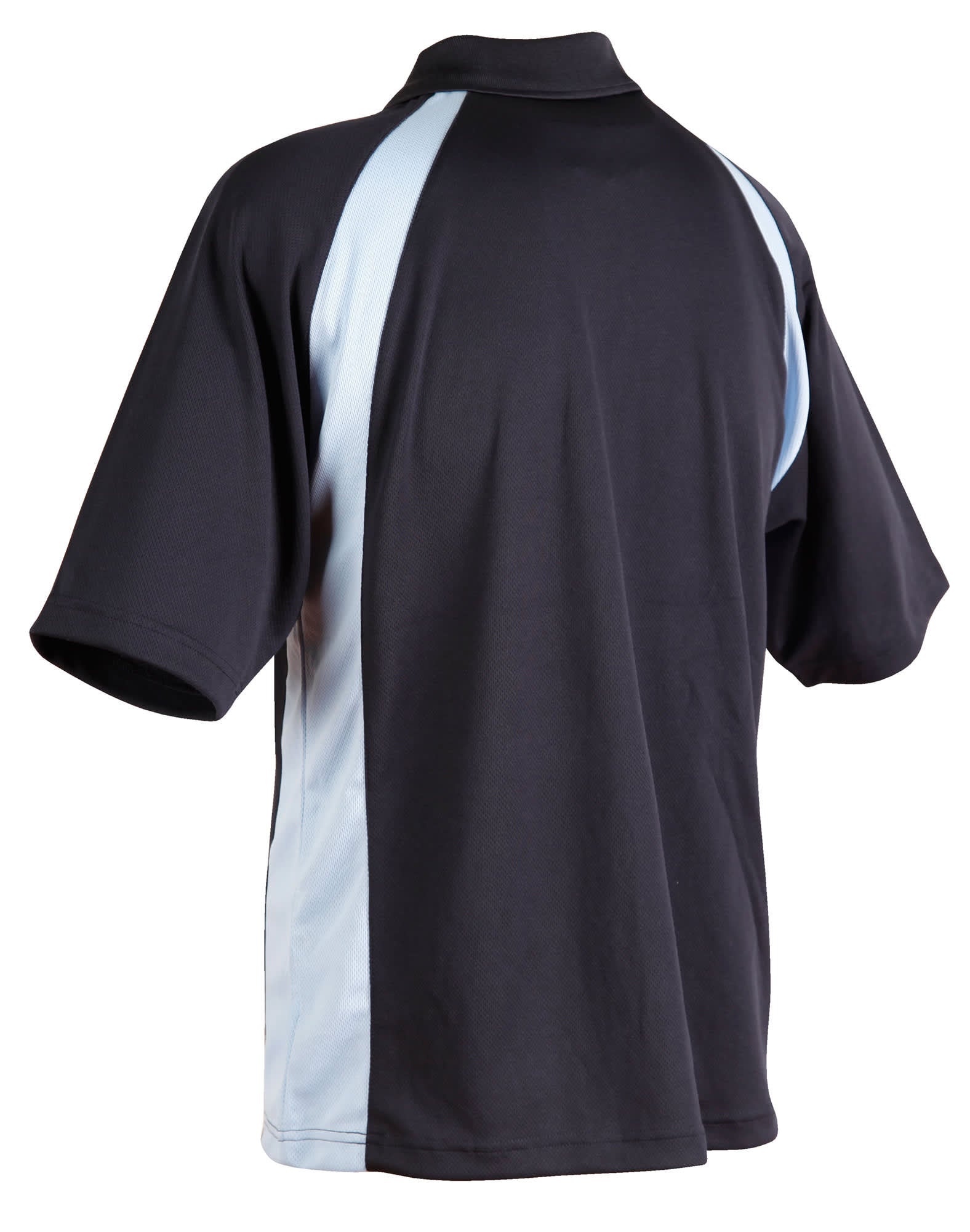 Mens CoolDry Micromesh Contrast Colour Polo [53-PS30]
