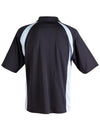 Mens CoolDry Micromesh Contrast Colour Polo [53-PS30]