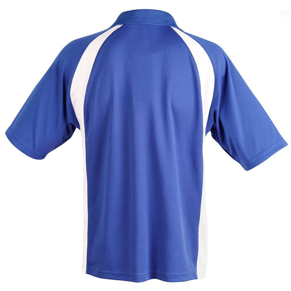 Mens CoolDry Micromesh Contrast Colour Polo [53-PS30]