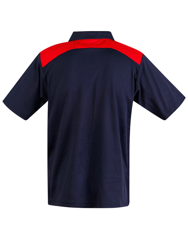 Mens TrueDry contrast polo [53-PS31]