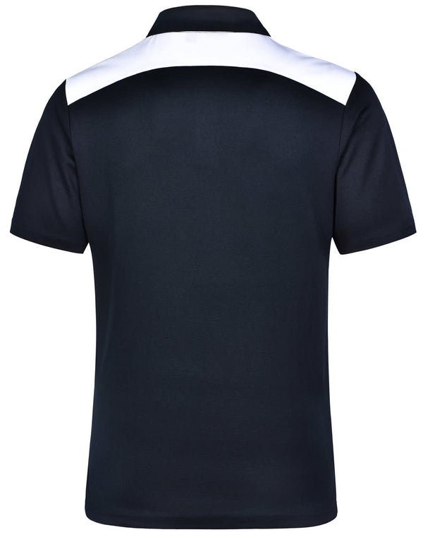 Mens TrueDry contrast polo [53-PS31]