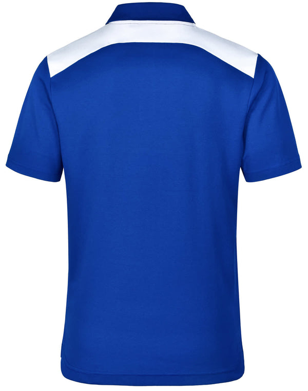 Mens TrueDry contrast polo [53-PS31]