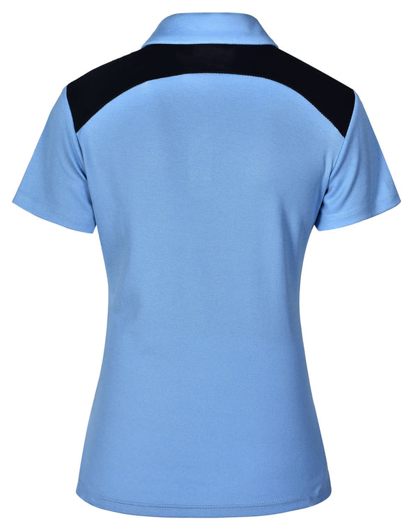 Ladies TrueDry S/S Contrast Polo [53-PS32A]
